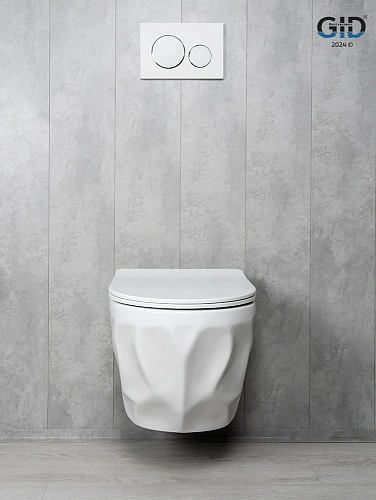 Унитаз подвесной Tornado Gid Tr2196TFX 62263Y белый 49x35.5x34 с крышкой микролифт Унитаз подвесной Tornado Gid Tr2196TFX 62263Y белый 49x35.5x34 с крышкой микролифт