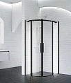 Душевой уголок BelBagno Acqua R2 100x100 см прозрачное стекло черный ACQUA-R-2-100-C-NERO Душевой уголок BelBagno Acqua R2 100x100 см прозрачное стекло черный ACQUA-R-2-100-C-NERO