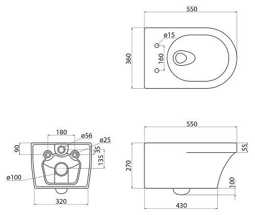 Комплект унитаза Cezares DUET CZR-2462-TH-TOR с сиденьем CZR-870-SC инсталляцией BB026 и клавишей смыва BB051CR Комплект унитаза Cezares DUET CZR-2462-TH-TOR с сиденьем CZR-870-SC инсталляцией BB026 и клавишей смыва BB051CR