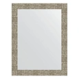 Зеркало в багетной раме Evoform Definite BY 3180 66 x 86 см, соты титан Зеркало в багетной раме Evoform Definite BY 3180 66 x 86 см, соты титан