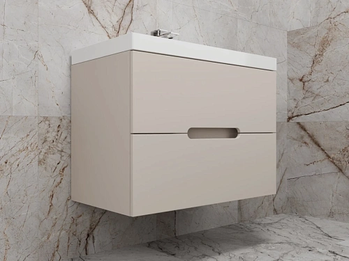 Тумба под раковину Style Line Матис 80, Classic 80, (2 ящика), крем, эмаль подвесная ЛС-00002308 Тумба под раковину Style Line Матис 80, Classic 80, (2 ящика), крем, эмаль подвесная ЛС-00002308