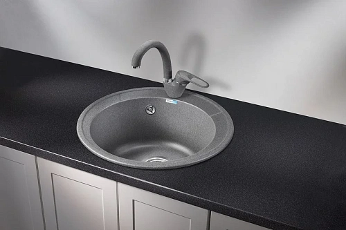 Кухонная мойка Granula 4802, ГРАФИТ, СтандАРТ кварц 480 Кухонная мойка Granula 4802, ГРАФИТ, СтандАРТ кварц 480