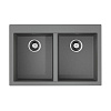 Картинка анонса товара «кухонная мойка omoikiri bosen 80-2-gr tetogranit/leningrad grey 4993569»
