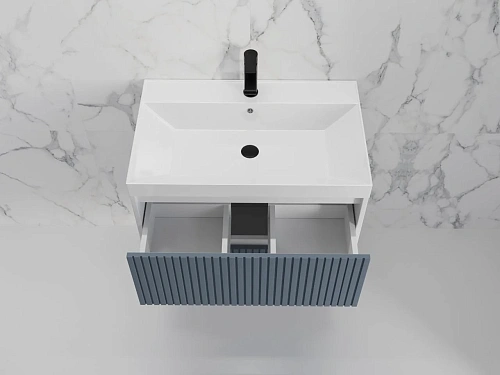 Тумба под раковину Style Line Стокгольм 70, Classic 70 графит софт, PUSH подвесная ЛС-00002312 Тумба под раковину Style Line Стокгольм 70, Classic 70 графит софт, PUSH подвесная ЛС-00002312