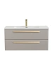 Тумба под раковину CEZARES ECO-CER-N-1000-2C-SO-GCO-P подвесная Тумба под раковину CEZARES ECO-CER-N-1000-2C-SO-GCO-P подвесная