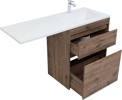 Тумба под раковину Aquanet Токио 68 дуб веллингтон напольная 2 ящика 00333652 напольная Тумба под раковину Aquanet Токио 68 дуб веллингтон напольная 2 ящика 00333652 напольная