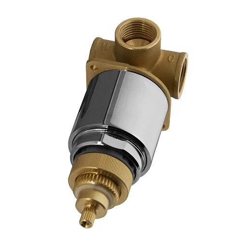 Смеситель для душа Remer Q-Elegance QT30 термостатический Смеситель для душа Remer Q-Elegance QT30 термостатический