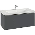 Тумба под раковину Villeroy & Boch Subway 3.0 Graphite / Graphite C56902VR Тумба под раковину Villeroy & Boch Subway 3.0 Graphite / Graphite C56902VR