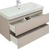 Тумба под раковину Aquanet Вега 2.0 100 бежевый 00337939 подвесная Тумба под раковину Aquanet Вега 2.0 100 бежевый 00337939 подвесная