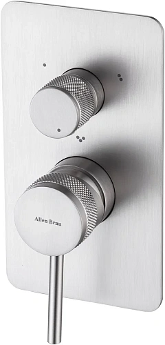 Смеситель для ванны Allen Brau Priority 5.31A11-BN (с внутренней частью) никель Смеситель для ванны Allen Brau Priority 5.31A11-BN (с внутренней частью) никель