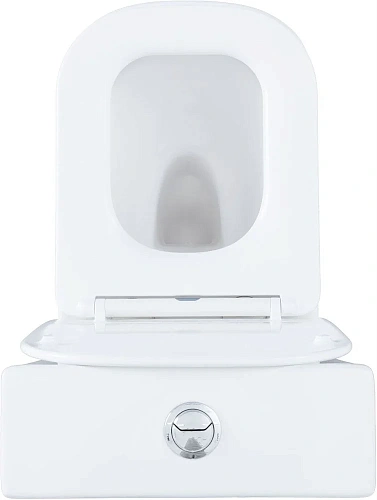 Чаша напольного унитаза Aquanet Fine Rimless FINE-C Soft Close FINE-C с сиденьем Чаша напольного унитаза Aquanet Fine Rimless FINE-C Soft Close FINE-C с сиденьем