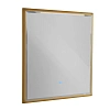Зеркало CEZARES INTERNI с подсветкой сенсорным выключателем и подогревом CZR-SPC-INT-1000-900-LED-TCH-WARM-BORO 1000x900 Брашированное золото Зеркало CEZARES INTERNI с подсветкой сенсорным выключателем и подогревом CZR-SPC-INT-1000-900-LED-TCH-WARM-BORO 1000x900 Брашированное золото