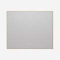 Зеркало Vincea LED VLM-4F100GM-2 1000х800 сенсорное, антизапотевание, вороненая сталь Зеркало Vincea LED VLM-4F100GM-2 1000х800 сенсорное, антизапотевание, вороненая сталь