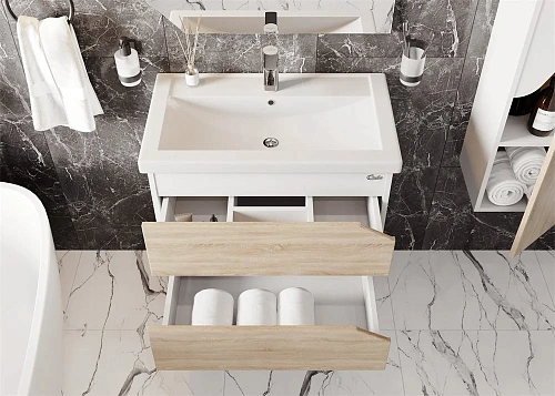 Тумба под раковину Onika ФРИДОМ 70.13 дуб сонома 107046 Тумба под раковину Onika ФРИДОМ 70.13 дуб сонома 107046