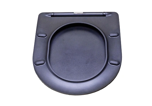 Крышка-сиденье Aquatek МИЯ AQ0204-MB черный матовый Крышка-сиденье Aquatek МИЯ AQ0204-MB черный матовый