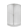 Душевой уголок Niagara Nova NG-6607-08 (100x100x190) полукруг, двери раздвижные, 66070811 Душевой уголок Niagara Nova NG-6607-08 (100x100x190) полукруг, двери раздвижные, 66070811