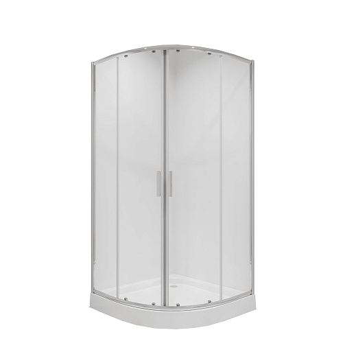 Душевой уголок Niagara Nova NG-6607-08 (100x100x190) полукруг, двери раздвижные, 66070811 Душевой уголок Niagara Nova NG-6607-08 (100x100x190) полукруг, двери раздвижные, 66070811