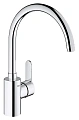 Смеситель для кухни GROHE Eurostyle Cosmopolitan с высоким изливом, хром (33975002) Смеситель для кухни GROHE Eurostyle Cosmopolitan с высоким изливом, хром (33975002)