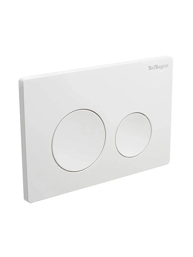 Клавиша смыва BelBagno BB-03C-BL белый глянец Клавиша смыва BelBagno BB-03C-BL белый глянец