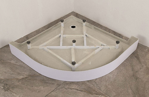 Душевой поддон Agger A01-100TCR/T с сифоном 100х100х12,5 Душевой поддон Agger A01-100TCR/T с сифоном 100х100х12,5