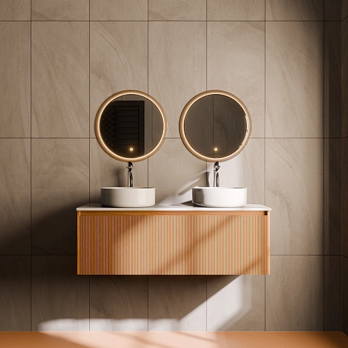 Тумба с раковиной ArtDecco Elizabeth 120 AEL12W11D300 белый дуб Тумба с раковиной ArtDecco Elizabeth 120 AEL12W11D300 белый дуб