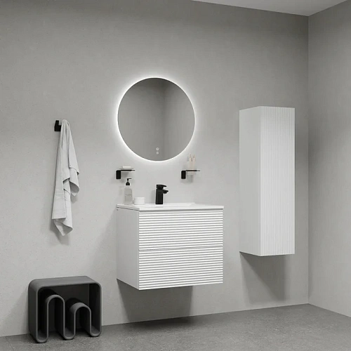 Тумба с раковиной IDDIS Bild (BIL80W0i95K) подвесная 80 см, белый Тумба с раковиной IDDIS Bild (BIL80W0i95K) подвесная 80 см, белый