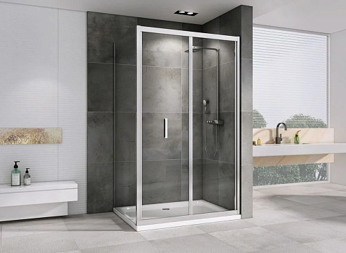 Душевой уголок ABBER Sonnenstrand AG07100-S75 100x75 см универсальный, профиль хром, стекло прозрачное Душевой уголок ABBER Sonnenstrand AG07100-S75 100x75 см универсальный, профиль хром, стекло прозрачное