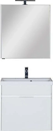 Комплект мебели Aquanet Латина 70 белый (1 ящик) 00180122 Комплект мебели Aquanet Латина 70 белый (1 ящик) 00180122