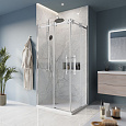 Детальная картинка товара «душевой уголок belbagno marino-ah-2-100/80-c-cr»