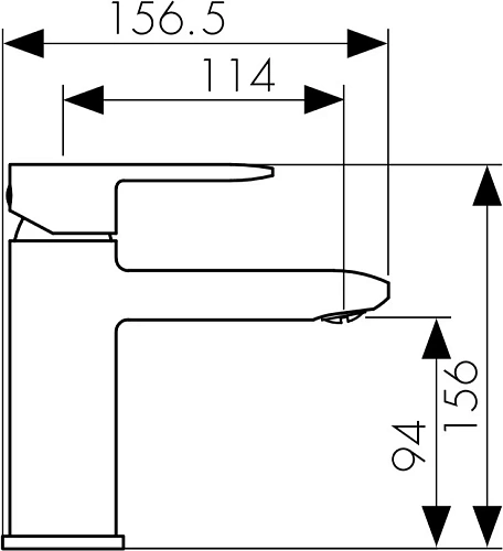 Смеситель для раковины Kaiser Estilo 62011 Смеситель для раковины Kaiser Estilo 62011