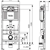 Инсталляция для унитаза TECEprofil 9300044 Инсталляция для унитаза TECEprofil 9300044