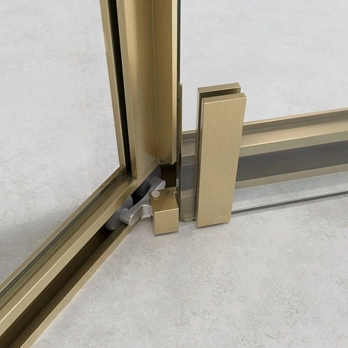 Душевой уголок CEZARES RELAX-304-P-1-100-C-BORO 100x100см стекло прозрачное, профиль брашированное золото Душевой уголок CEZARES RELAX-304-P-1-100-C-BORO 100x100см стекло прозрачное, профиль брашированное золото