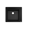 Картинка анонса товара «кухонная мойка hansgrohe 450 s510-f450 43312170, черный графит встраиваемая»
