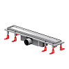 Картинка анонса товара «душевой лоток am.pm prime flow w02sc-u11-050-04sb flow tile 50см, сталь матовая»