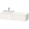 Картинка анонса товара «тумба под раковину duravit happy d.2 plus hp4934l2222 подвесная 160 см белая»