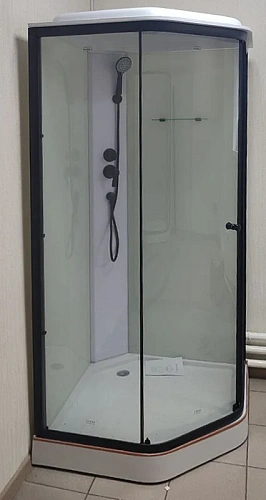 Душевая кабина Parly P91 900x900 профиль белый, стекло прозрачное Душевая кабина Parly P91 900x900 профиль белый, стекло прозрачное