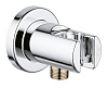 Картинка анонса товара «шланговое подключение grohe relexa с держателем, хром (28628000)»