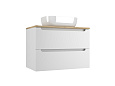 Тумба под раковину Style Line Бали 80 со столешницей белый софт подвесная ЛС-00002339 Тумба под раковину Style Line Бали 80 со столешницей белый софт подвесная ЛС-00002339