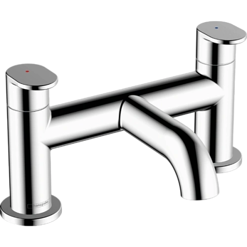 Смеситель для ванны Hansgrohe Vernis Blend 71442000, хром на 2 отверстия Смеситель для ванны Hansgrohe Vernis Blend 71442000, хром на 2 отверстия