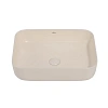 Раковина ABBER Rechteck AC2202MBE накладная, светло-бежевая матовая Раковина ABBER Rechteck AC2202MBE накладная, светло-бежевая матовая