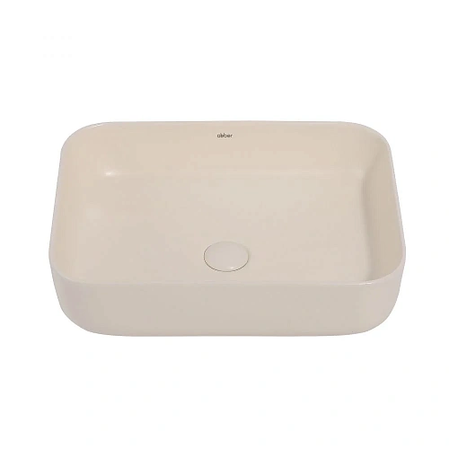 Раковина ABBER Rechteck AC2202MBE накладная, светло-бежевая матовая Раковина ABBER Rechteck AC2202MBE накладная, светло-бежевая матовая