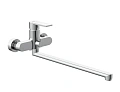 Смеситель для ванны Cersanit BRASKO (A64091) с длинным изливом однорычажный 64091 Смеситель для ванны Cersanit BRASKO (A64091) с длинным изливом однорычажный 64091