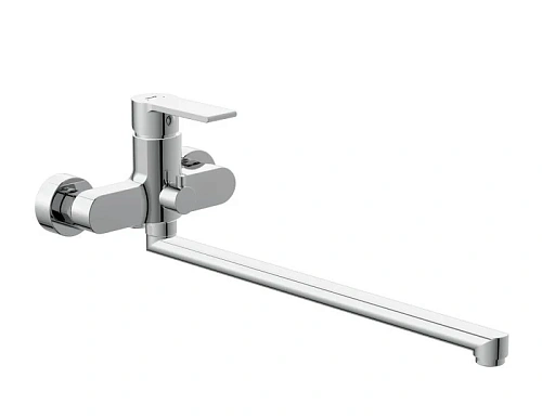 Смеситель для ванны Cersanit BRASKO (A64091) с длинным изливом однорычажный 64091 Смеситель для ванны Cersanit BRASKO (A64091) с длинным изливом однорычажный 64091