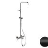Душевая система Remer Energy EY34ASSDNO, черный матовый Душевая система Remer Energy EY34ASSDNO, черный матовый