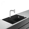 Картинка анонса товара «кухонная мойка hansgrohe c51-f635-09, хром 43220000 со смесителем»