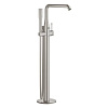 Картинка анонса товара «смеситель для ванны grohe essence new, напольный монтаж, суперсталь (23491dc1) внешняя часть»