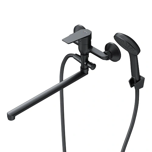 Смеситель для ванны AM.PM Gem F90A90122 черный Смеситель для ванны AM.PM Gem F90A90122 черный