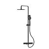 Душевая система ARROW AG3318MB с термостатом черный Душевая система ARROW AG3318MB с термостатом черный