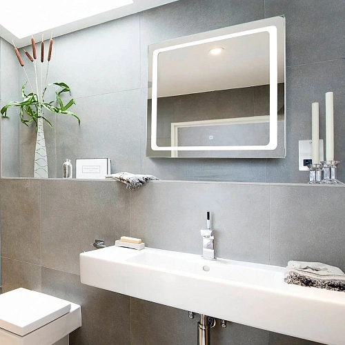 Зеркало SILVER MIRRORS 800x600 Сенсорный выключатель Фортуна (ФР-00000947) Зеркало SILVER MIRRORS 800x600 Сенсорный выключатель Фортуна (ФР-00000947)