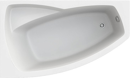 Акриловая ванна STWORKI Монтре 150x90 L, с каркасом 557120